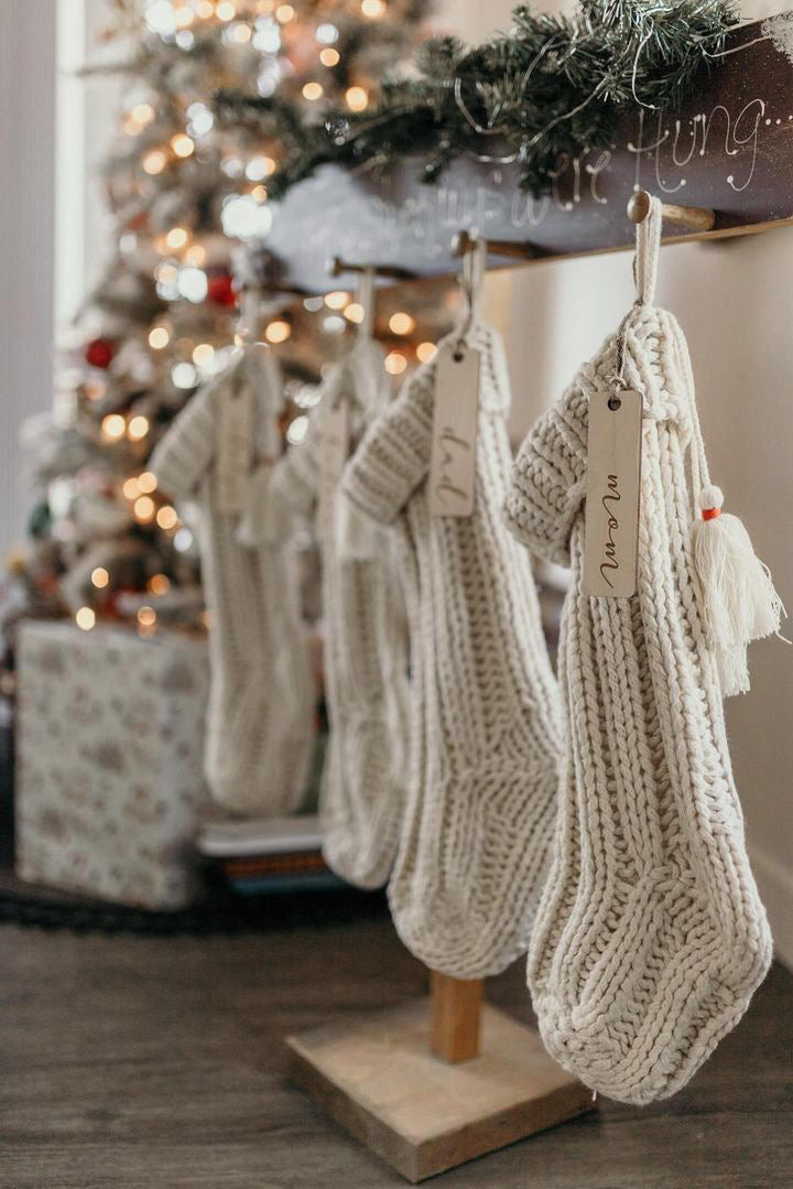 Engraved Stocking Tags