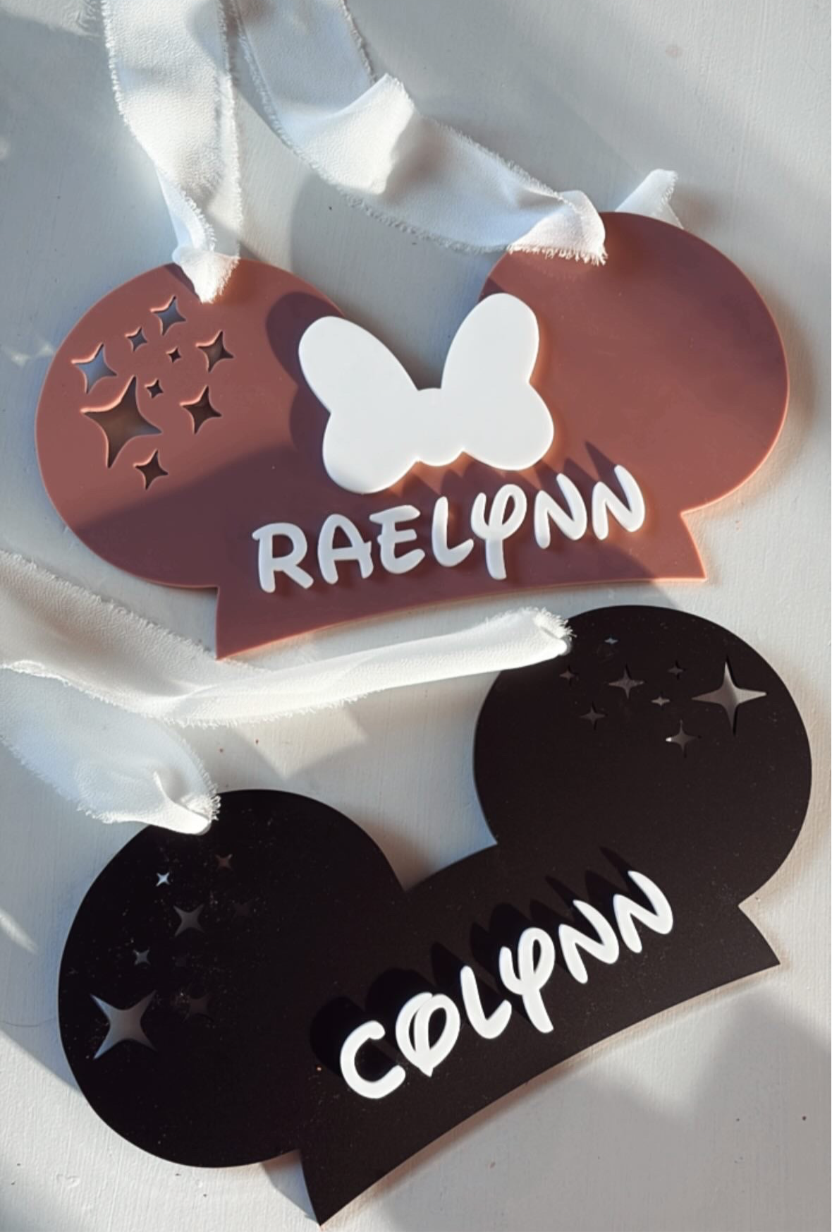 Mickey/Minnie Mouse Stroller Signs