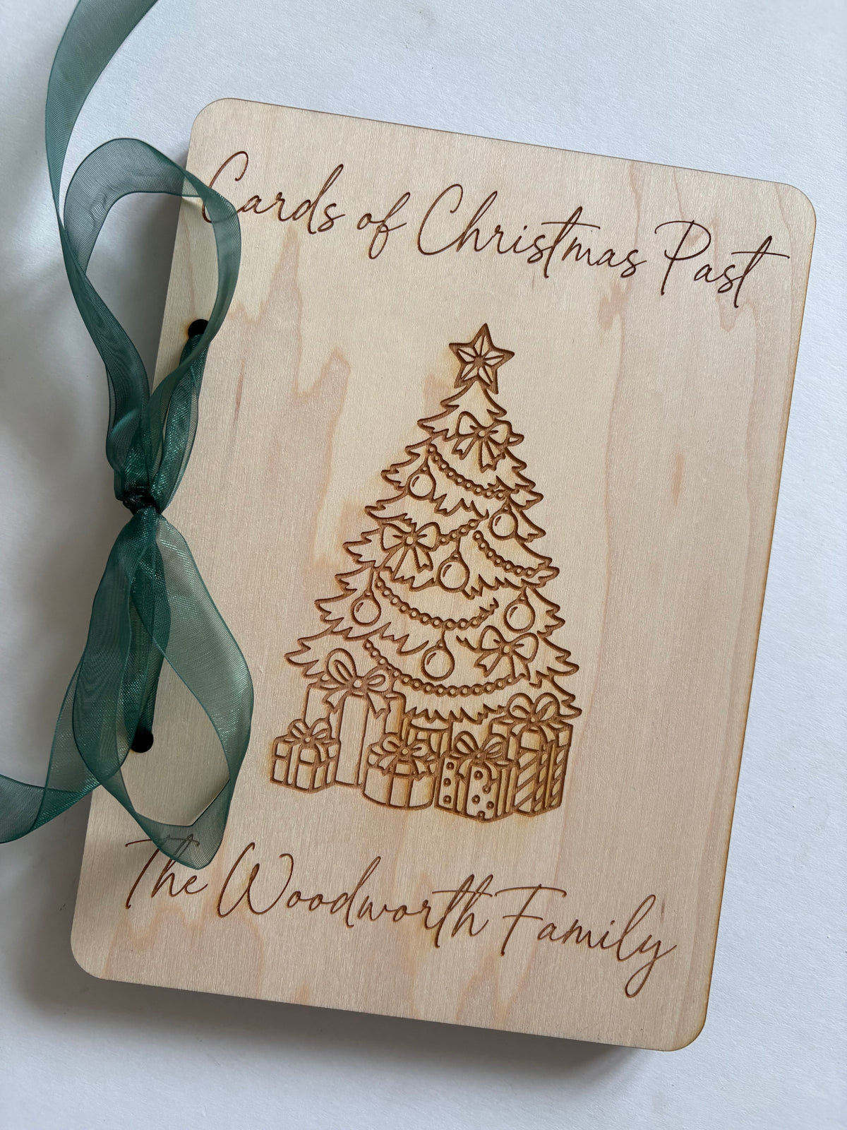 Christmas Card Keepsake Booklet