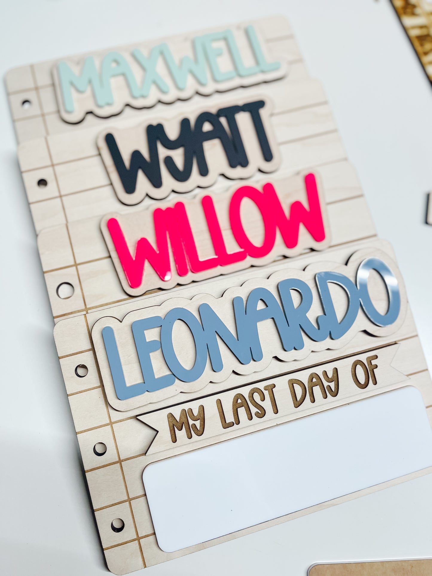 Back to School Paper Style Sign