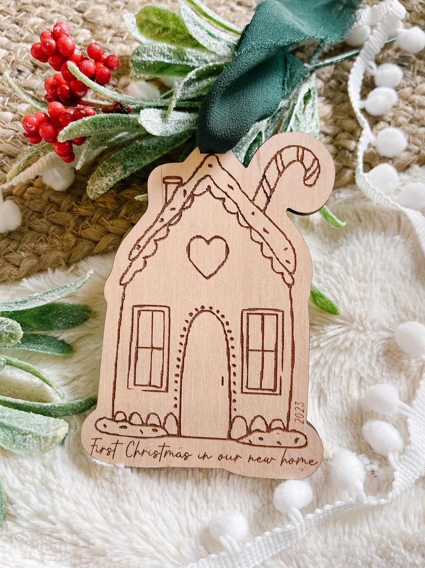 Gingerbread House New Home Ornament