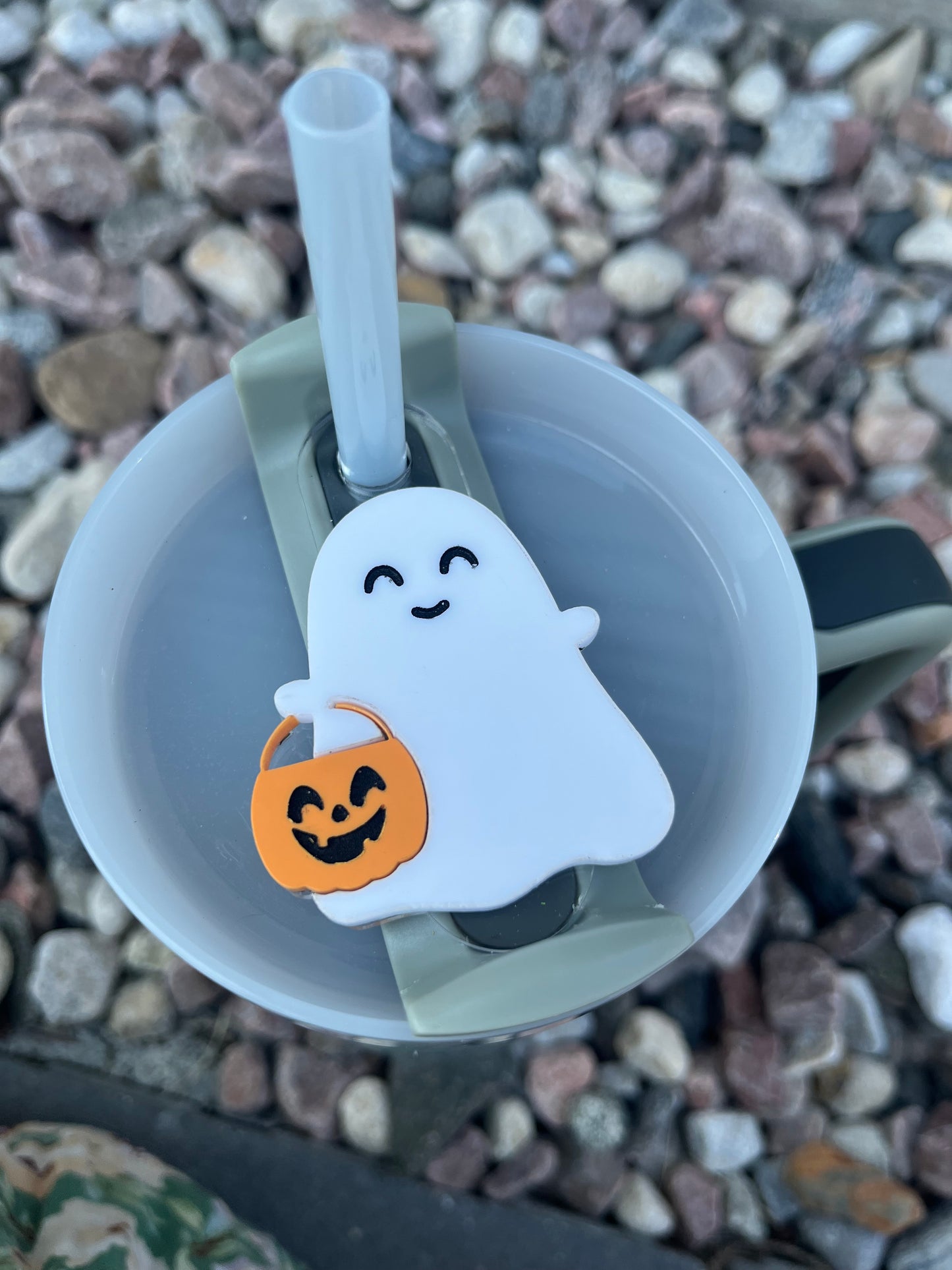 Trick or Treating Ghost Stanley Topper