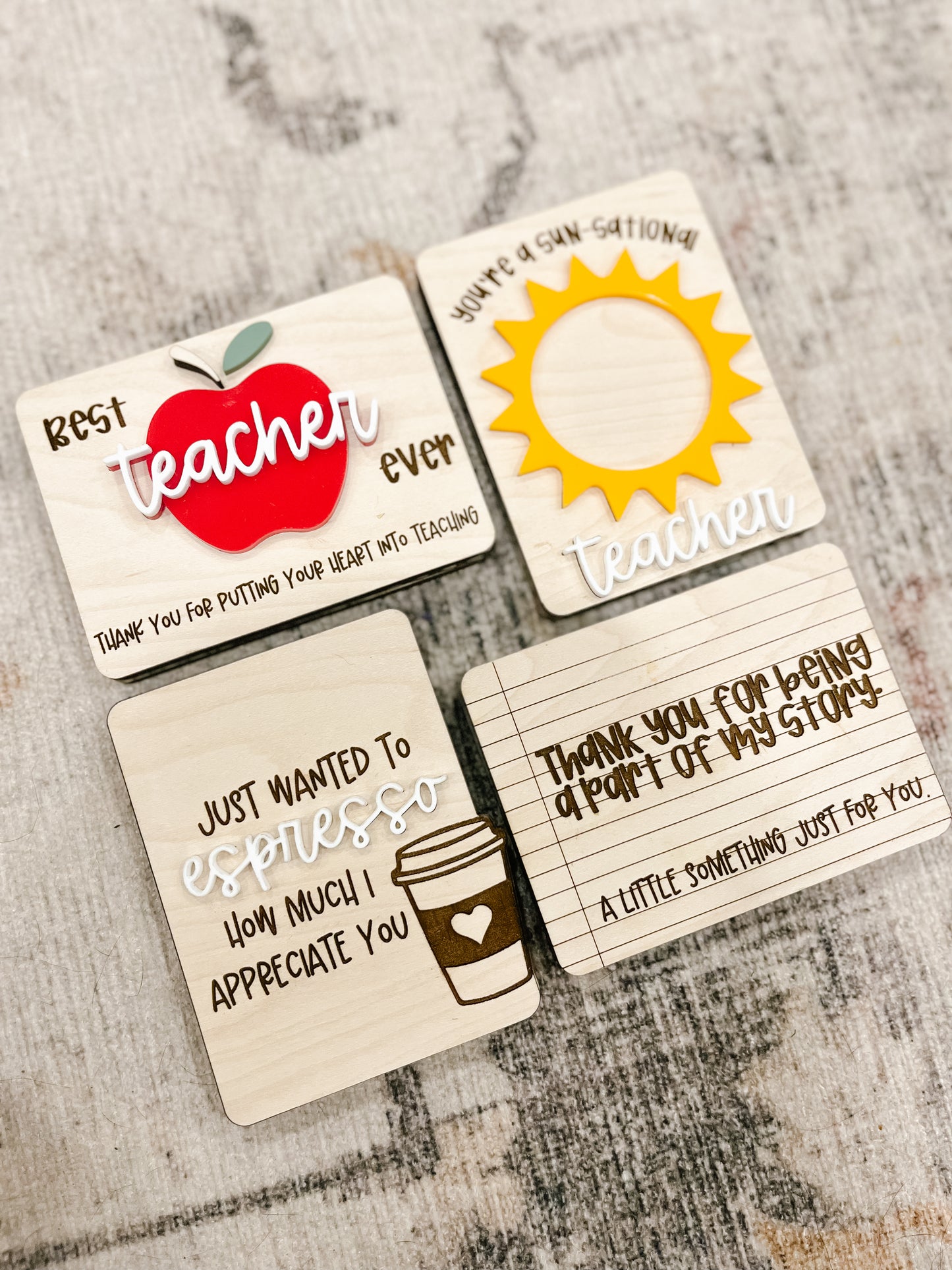 Teacher Appreciation Gift Card Holder