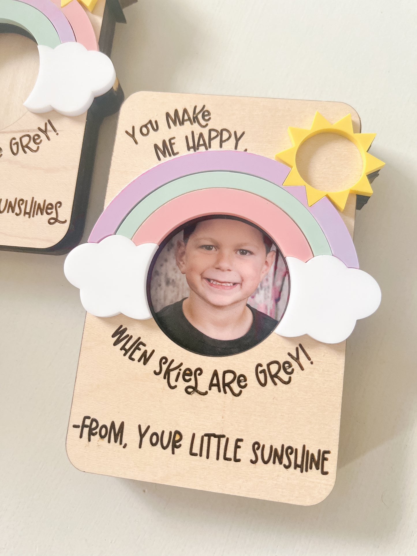 You Make Me Happy Fridge Photo Magnet 🧲