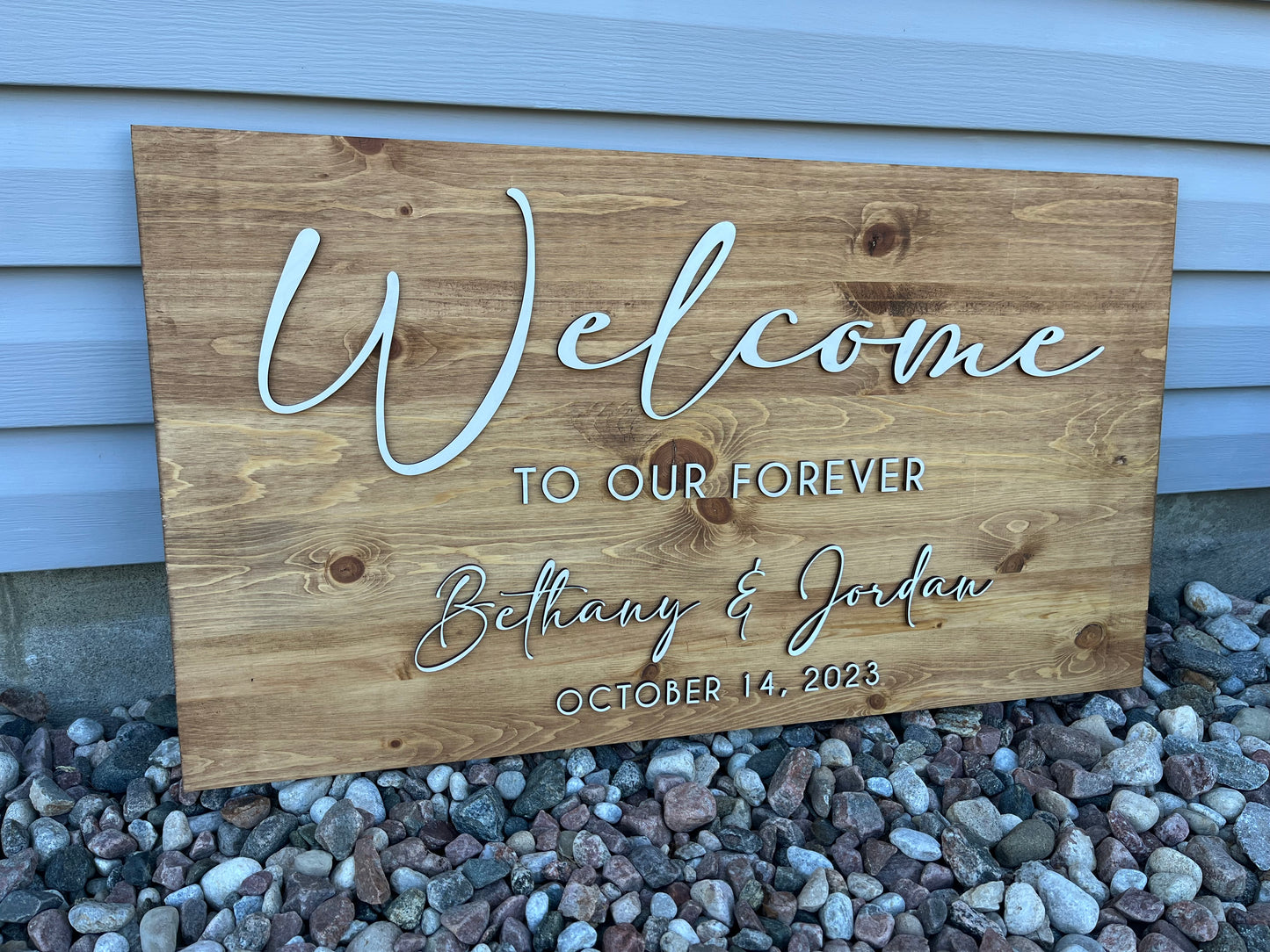 Custom Wedding Sign