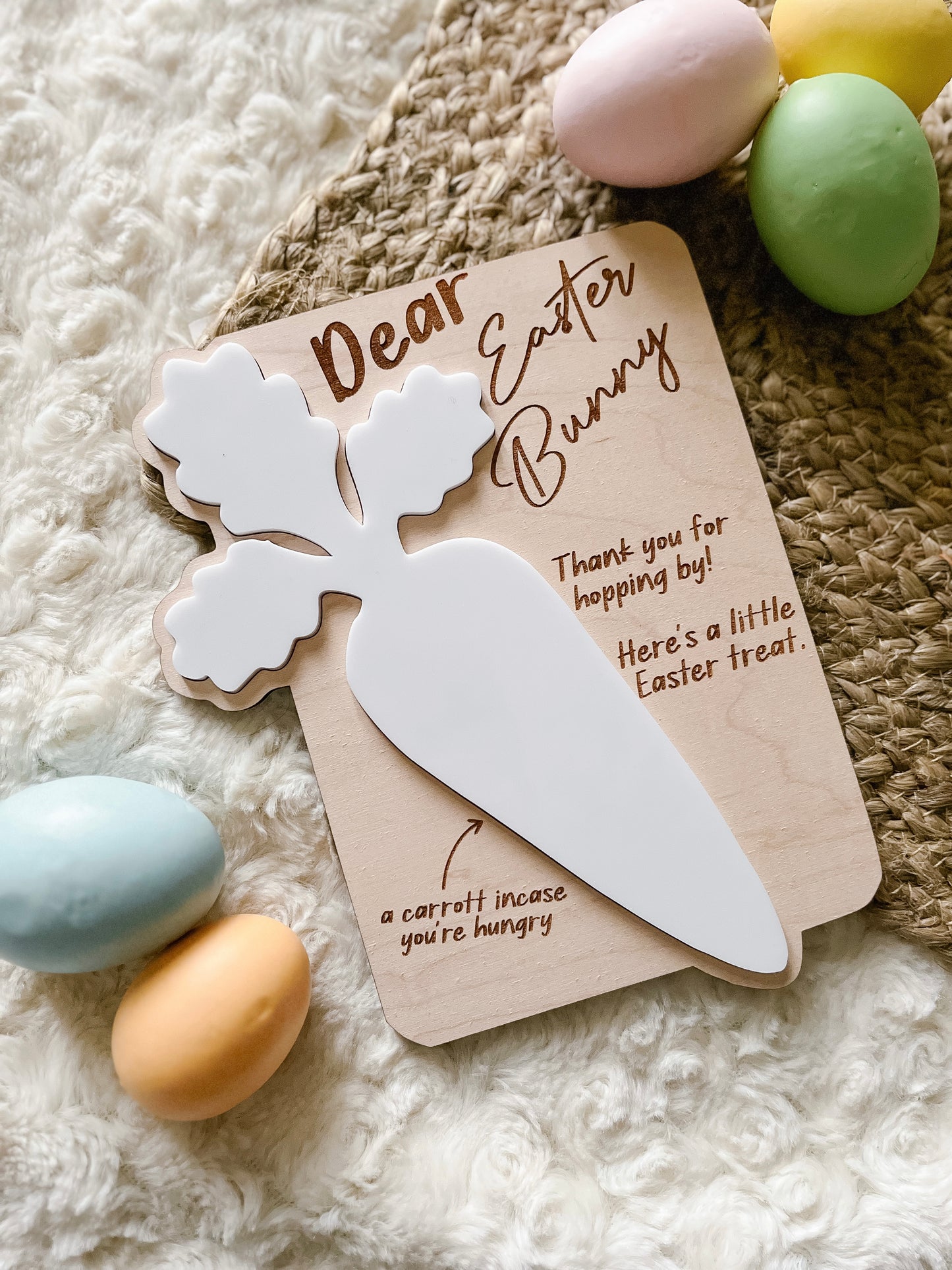 Dear Easter Bunny Board