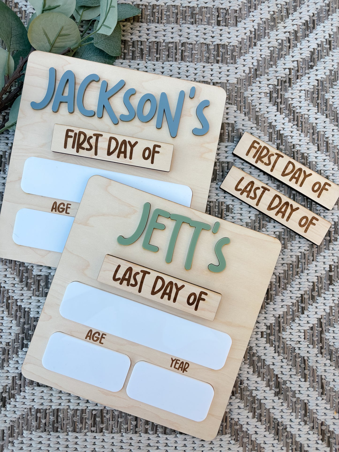 Back to School Mini Style Sign
