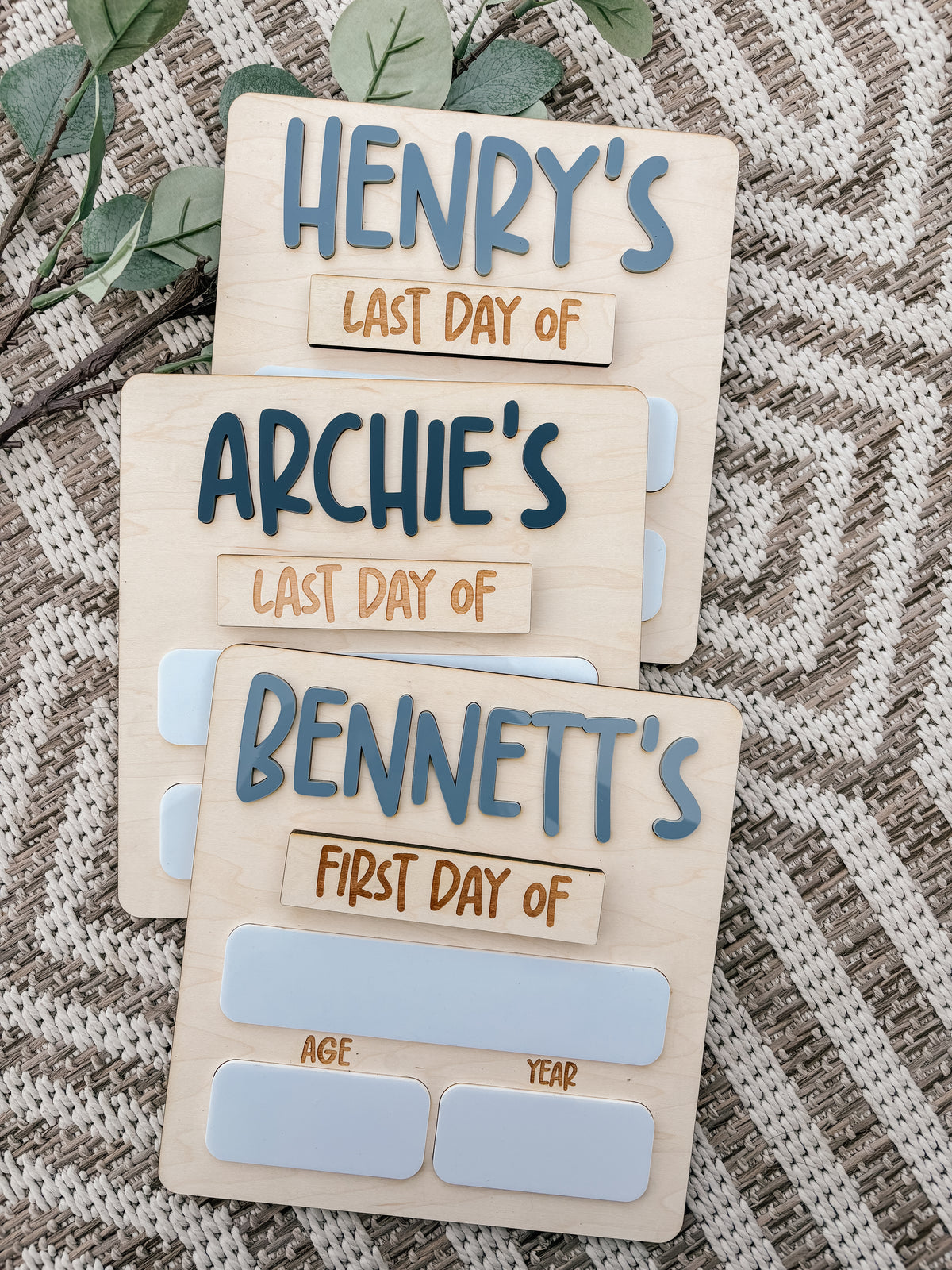Back to School Mini Style Sign