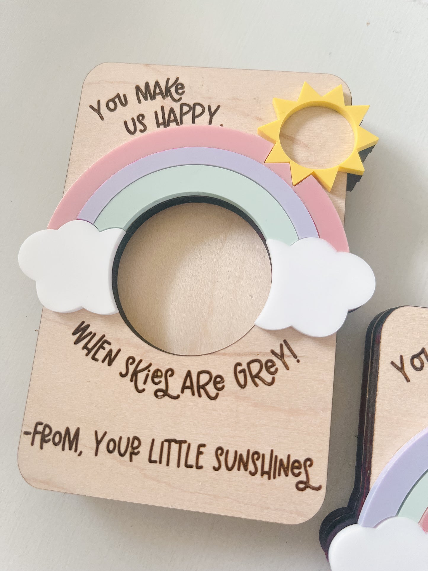 You Make Me Happy Fridge Photo Magnet 🧲