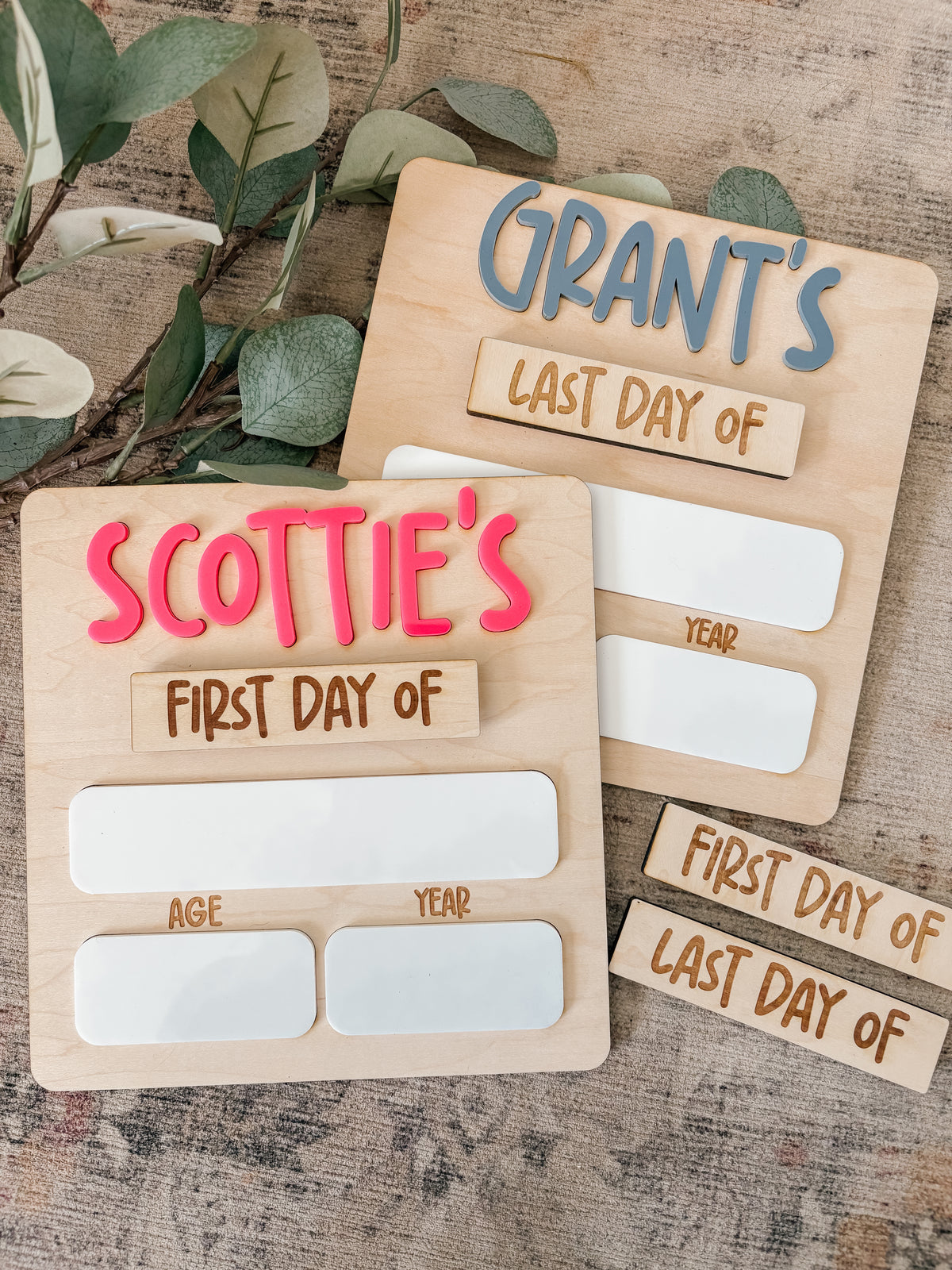 Back to School Mini Style Sign