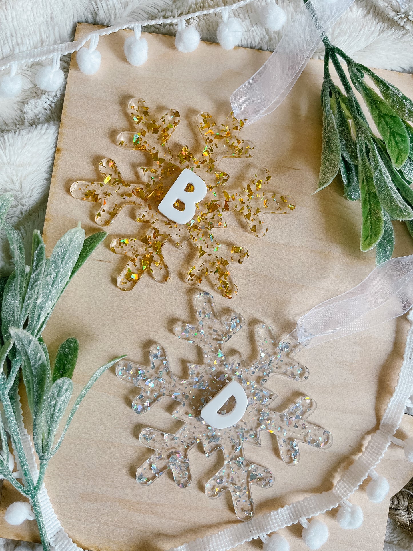 Acrylic Snowflake Ornament