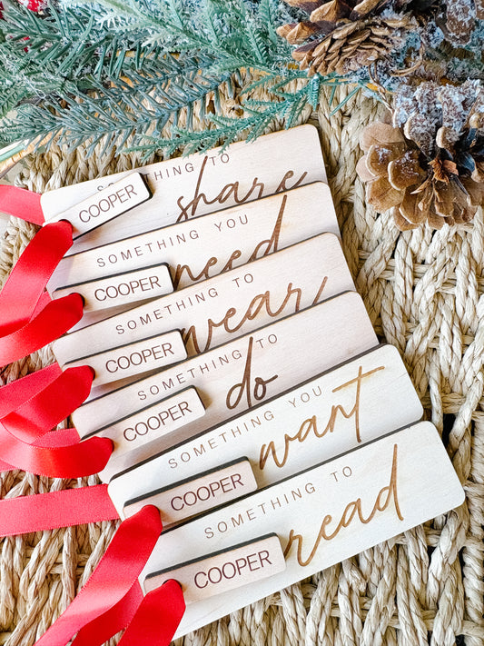 Something you… Gift Tags with Name