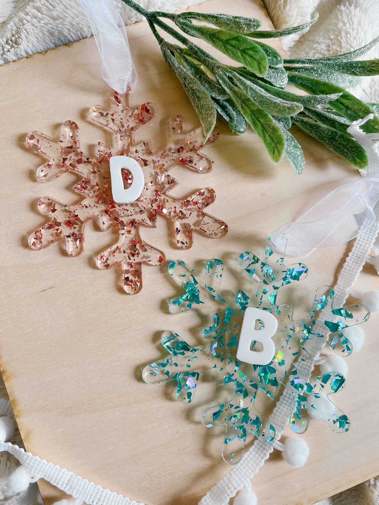 Acrylic Snowflake Ornament