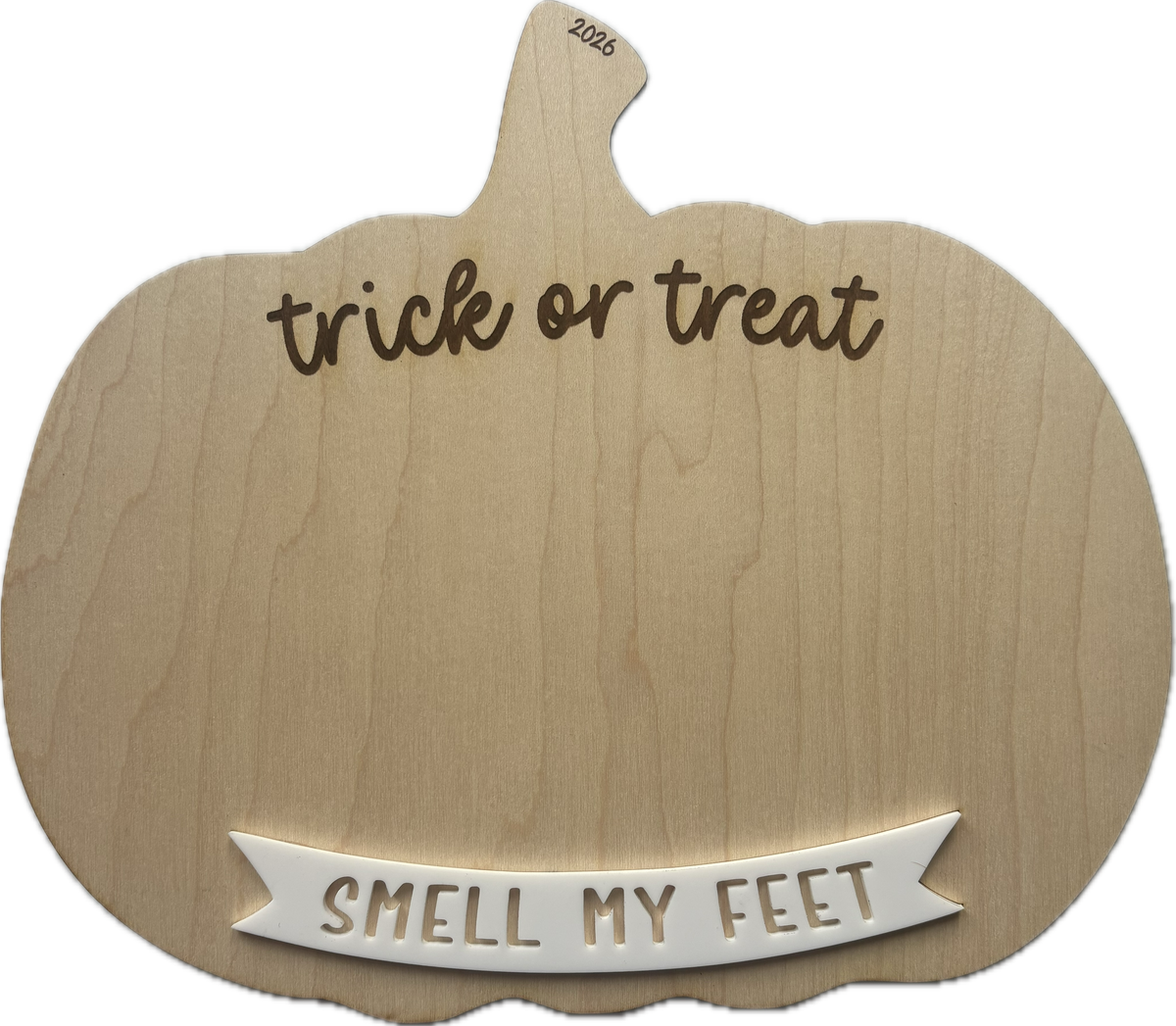 Pumpkin Halloween Footprint Craft