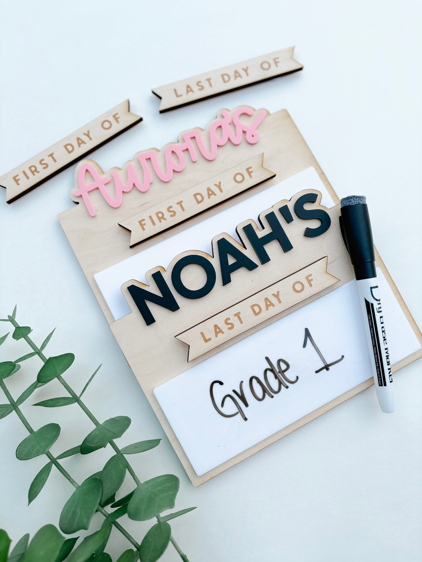 Simple Back to School Board