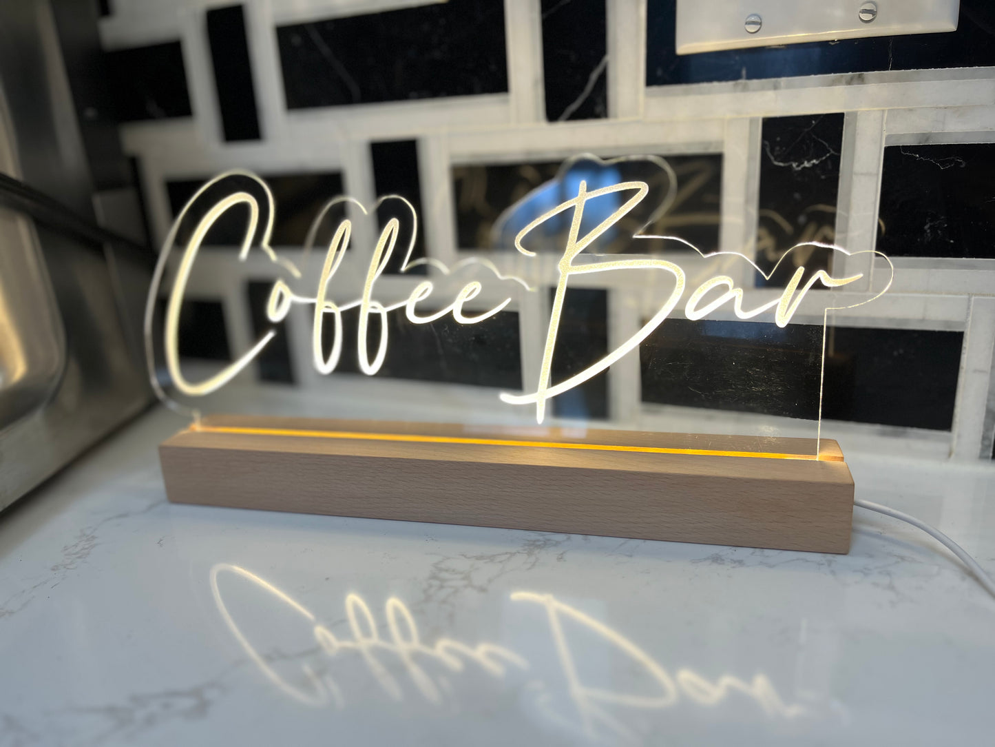 Coffee Bar LED Sign