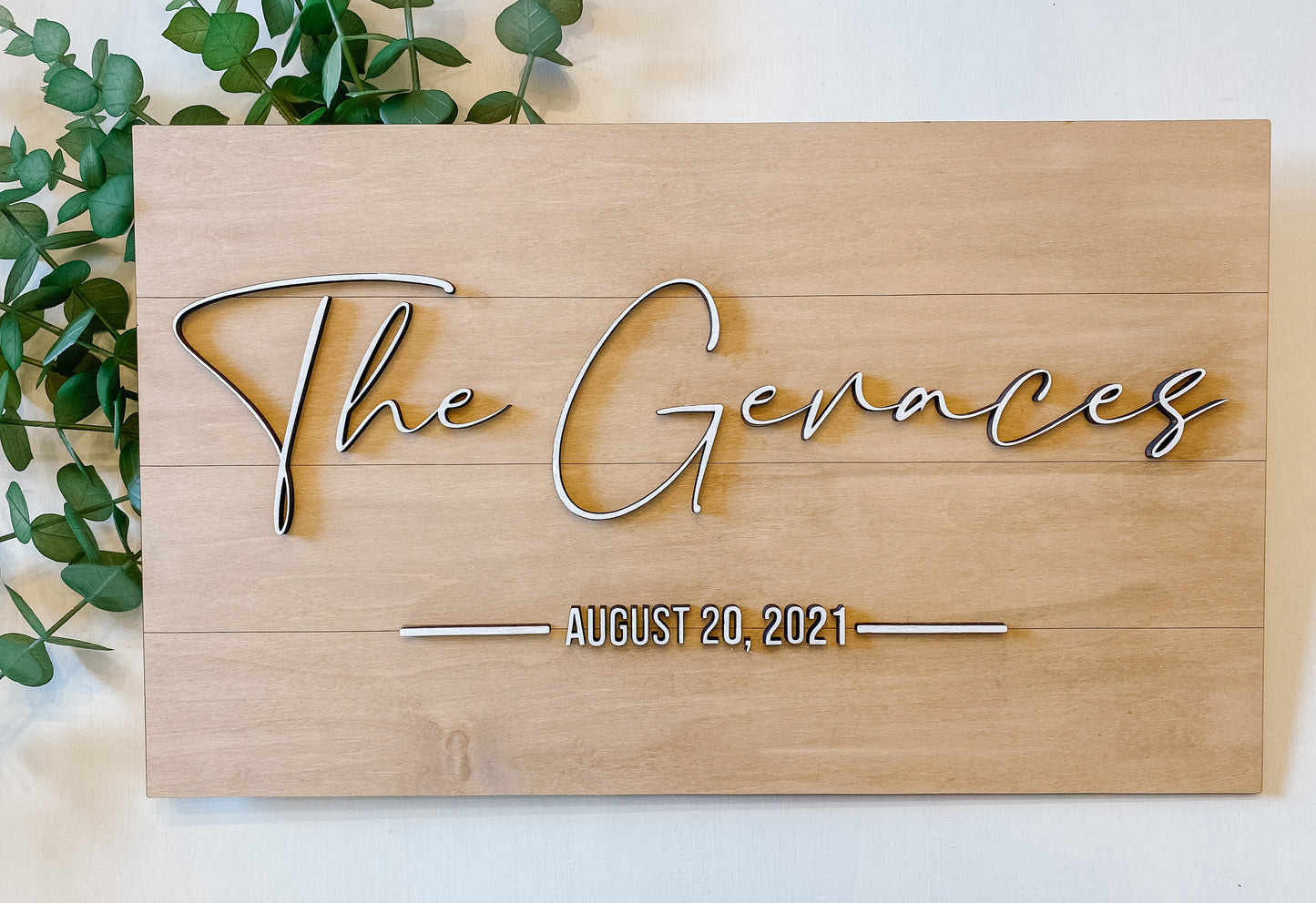 Custom Wedding Sign