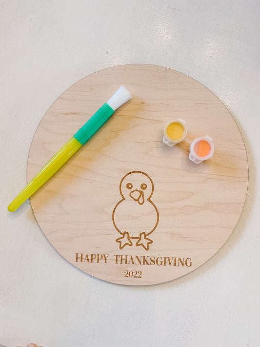 Thanksgiving DIY Turkey Handprint Kit