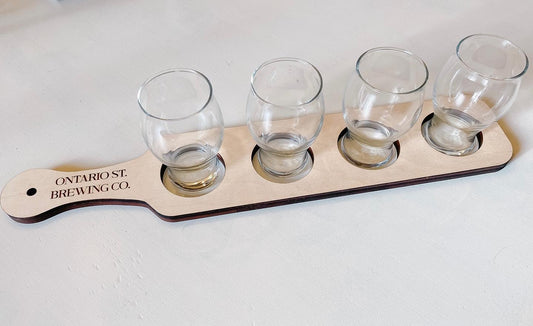 Customizable Beer Flight Paddle