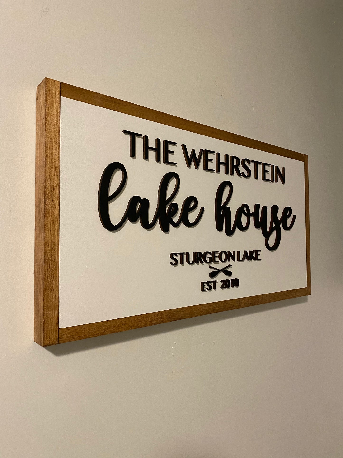 Custom Wood Sign